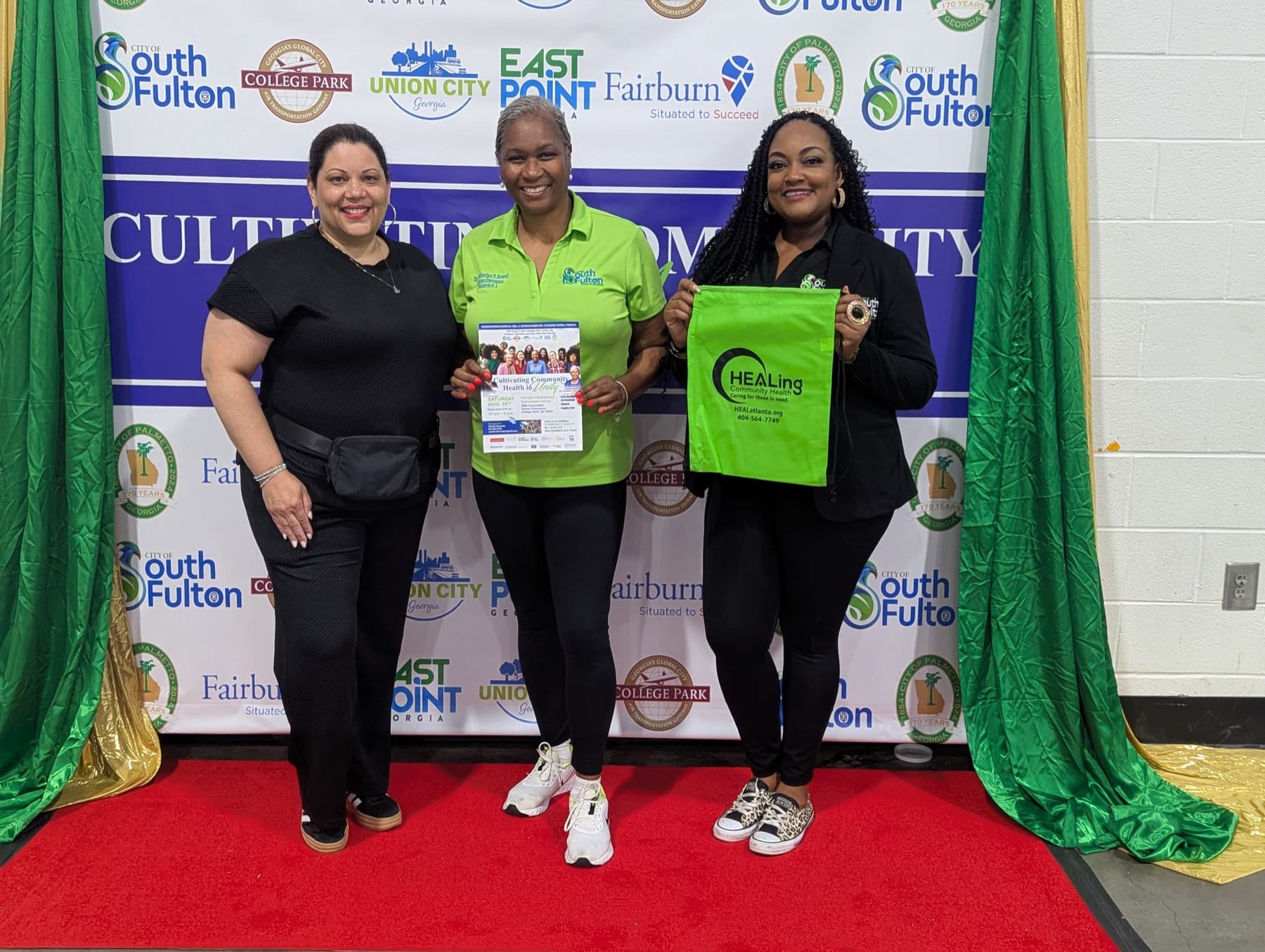 BridgePoint community health event partners gathered together