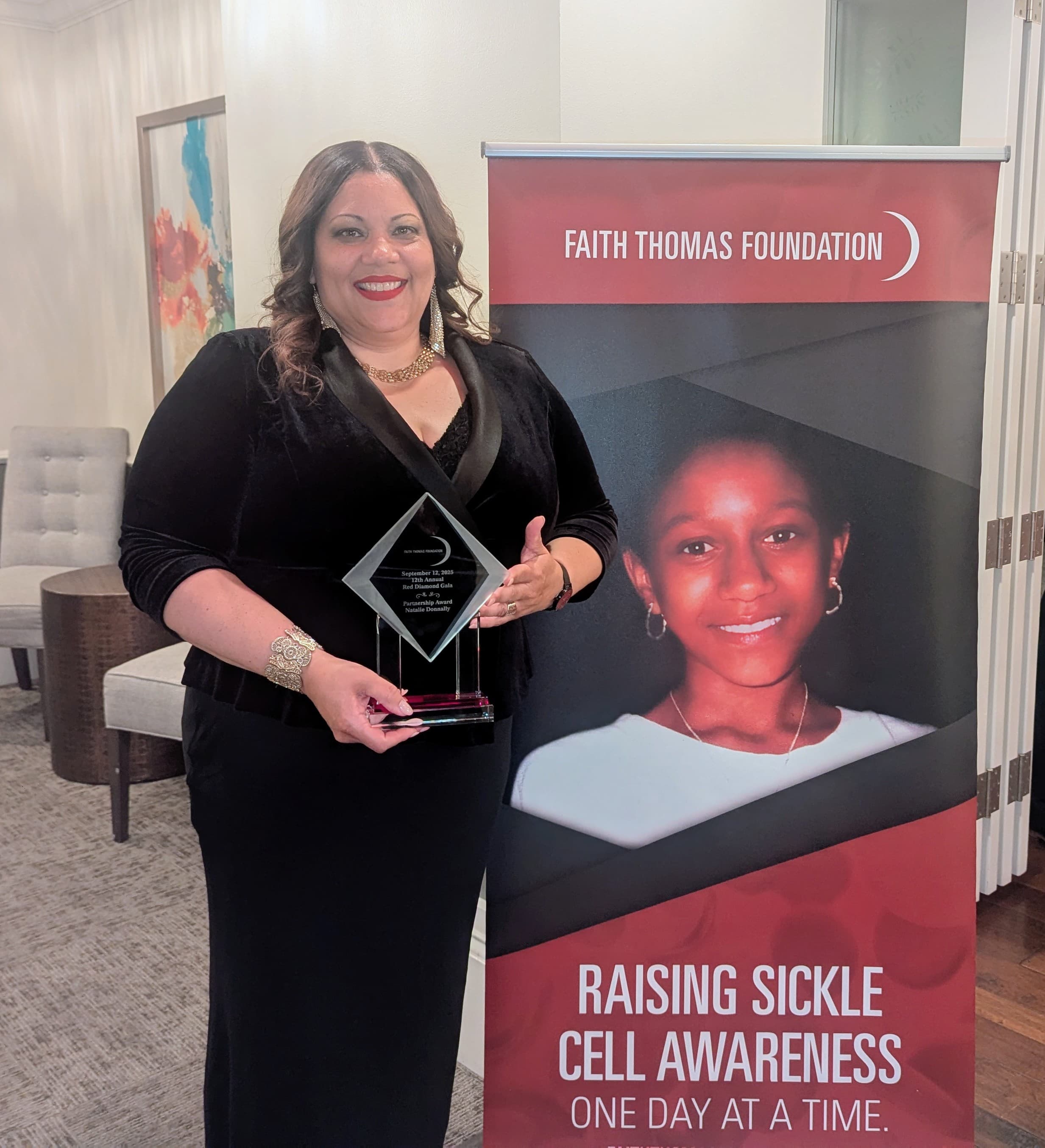 Faith Thomas Foundation partnership recognition